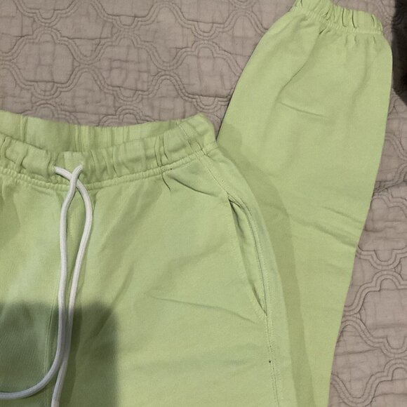 Cotton Citizen Set 0913 Green Sweatpants XS Hoodie S Women’s Elastic Waist USA - Picture 4 of 16